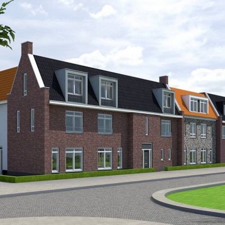 Nieuwbouw 96 zorgwoningen wijk Zuidlanden - Leeuwarden