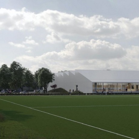 Nieuwbouw sporthal Sportpark - Meterik