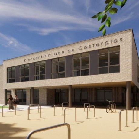 Nieuwbouw Kindcentrum aan de Oosterplas - 's Hertogenbosch